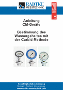 Bedienungsanleitung CM-Geräte (DE)