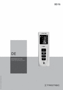 Bedienungsanleitung Entfernungsmesser BD16 (DE)