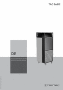 Bedienungsanleitung Hochleistungsluftreiniger TAC BASIC (DE)