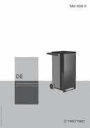 Bedienungsanleitung Hochleistungsluftreiniger TAC ECO II (DE)