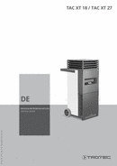 Bedienungsanleitung Hochleistungsluftreiniger TAC XT (DE)