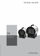 Bedienungsanleitung Keramik-Heizlüfter TDS 30 M / TDS 50 M (DE)