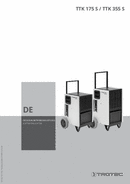 Bedienungsanleitung Luftentfeuchter TTK 175 S / TTK 355 S (DE)