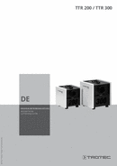 Bedienungsanleitung Luftentfeuchter TTR 200/TTR 300 (DE)