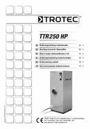 Bedienungsanleitung Luftentfeuchter TTR 250 HP (INT)