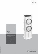 Bedienungsanleitung Luftkühler PAE 45 (DE)