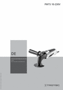 Bedienungsanleitung Multifunktionswerkzeug PMTS 10-230V (DE)