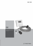 Bedienungsanleitung Raumhygrostat HG 125 (DE)