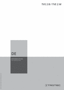 Bedienungsanleitung Tischventilator TVE 2 B / TVE 2 W (DE)