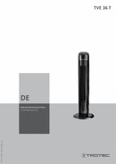 Bedienungsanleitung Turmventilator TVE 36 T (DE)