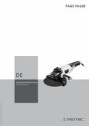 Bedienungsanleitung Winkelschleifer PAGS 10-230 (DE)