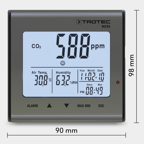 CO2-Luftqualitätsmonitor BZ25