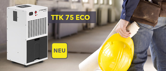 Der neue Luftentfeuchter TTK 75 ECO