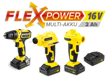 Flexpower-Multiakku-System von Trotec