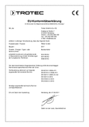 Konformitätserklärung Bandschleifer PBSS 10-600 (DE)