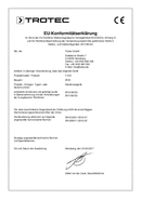 Konformitätserklärung Holz- und Baufeuchte-Messgerät T510 (DE)