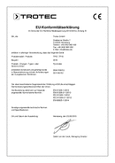 Konformitätserklärung Infrarotthermometer TP7 <2018 (DE)