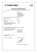 Konformitätserklärung Ortungsgerät BI15 (DE)