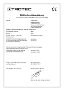 Konformitätserklärung Schichtdicken-Messgerät BB20 (DE)