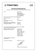 Konformitätserklärung Wärmebildkamera IC125LV (DE)