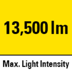 Lichtstarke LED-Arbeitsleuchte mit 240 Hochleistungs-LEDs für extrahelles Licht mit bis zu 13.500 lm