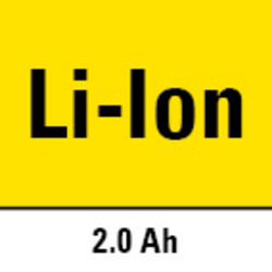 Lithium-Ionen-Akku mit 2 Ah Kapazität