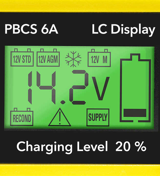PBCS 6A - LCD Display Charging