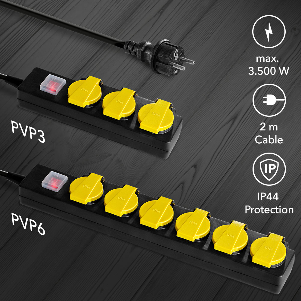 Steckdosenleisten der PVP-Serie