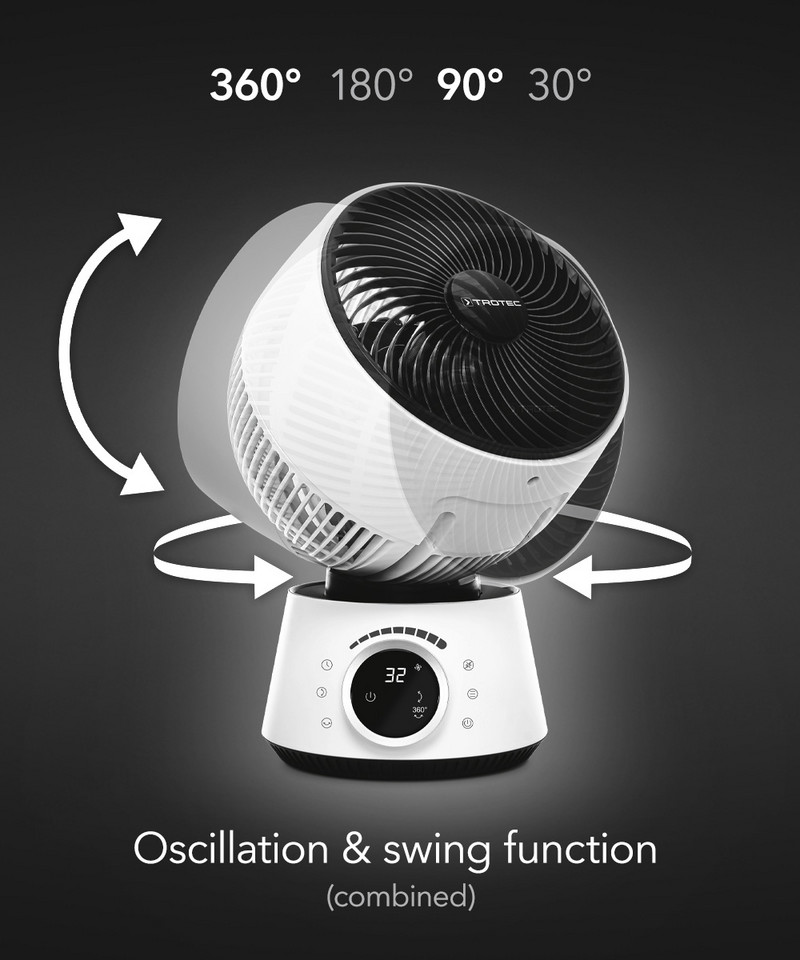 TVE 100 – Oszillation & Swing-Funktion