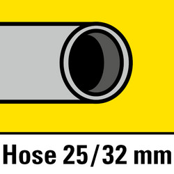 Universalanschlüsse für 25 mm und 32 mm Innendurchmesser